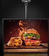 thumbnail of 【XGDX-5804】LED-Leuchtrahmen, Werberahmen, Lichtkasten, Lichtbox – geeignet für Geschäfte und Restaurants Schwarz 60×120cm