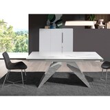 thumbnail of Angel Cerdá  Aparador com estrutura em MDF lacado a branco brilhante com pernas  3053C