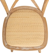 thumbnail of Biscottini Silla de madera 88x42x44 cm | Apilable | Ratán y madera para cocina, comedor y jardín | Estilo Thonet vintage