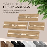 thumbnail of Casaria Schweberegal 70cm eiche