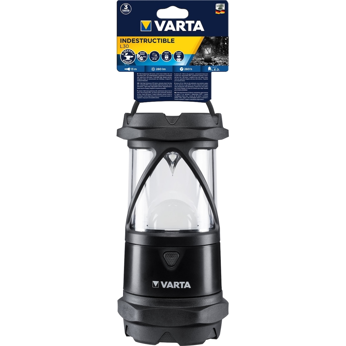 VARTA Indestructible L30 Pro 6AA ohne Batt.