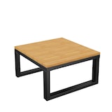 thumbnail of Merax Modulaire tuinloungeset 6-delig, verstelbare rugleuning, 2-in-1 bank & Liegefläche, met tafel & salontafel, grijs