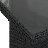 thumbnail of vidaXL 9-teiliges Garten-Sofaset mit Kissen in Schwarz aus Poly-Rattan