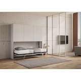thumbnail of Mobile con letto singolo a scomparsa orizzontale armadi bianco Kando D-VE90SINKCOMDM-BF