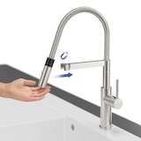 thumbnail of Villeroy & Boch Armatur Steel Expert 2.0 928000LC Edelstahl Hochdruck