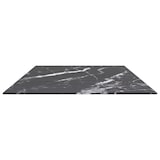 thumbnail of vidaXL Tischplatte Schwarz 120x65 cm 8 mm Hartglas in Marmoroptik