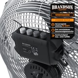 thumbnail of Brandson Bodenventilator 30 cm, Windmaschine Retro Stil, Ventilator, 3 Geschwindigkeitsstufen, Standventilator, hoher Luftdurchsatz