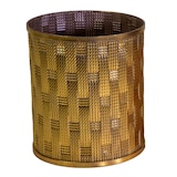 thumbnail of Vacchetti Tavolino metallo 1-2 oro con top a specchio tondo cm ø45h51,5