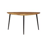 thumbnail of SIT Möbel Salontafel 80 x 80 cm | driehoekig | blad 25 mm mangohout naturel | metalen frame zwart | B 80 x D 80 x H 47 cm | 14342-01 | Serie SIDNEY