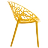 thumbnail of CLP 2 delige set tuinstoelen Hope Kunststof HBT: 80x59x60 cm geel