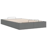 thumbnail of vidaXL Ottoman-Bett ohne Matratze Dunkelgrau 120x190 cm Stoff