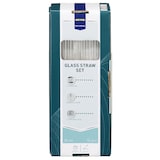 thumbnail of METRO Professional Palhinhas reutilizáveis, vidro de borossilicato, Ø 8 mm x 20 cm, transparentes, 50 unidades