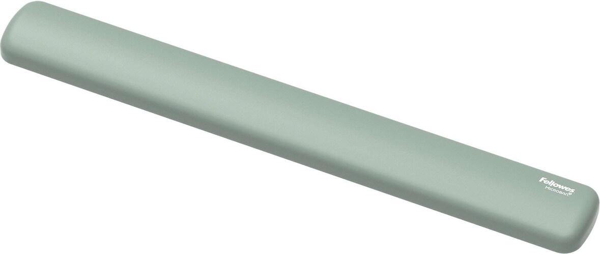 Reposamuñecas para teclado Fellowes Breyta™, 100% reciclable, tecnología Hex Cushion™, verde