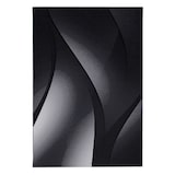 thumbnail of Teppich Flur Ombre Pflegeleicht Waschbar Strapazierfähig Wohnzimmer Schlafzimmer Schwarz 140x200 cm – INN von Kadima Design
