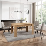 thumbnail of Tavolo da Pranzo, Cucina, Sala da pranzo, 140x90x76 cm, Per 6 persone, Tavolo Cucina, Stile moderno, Rovere - 485_2
