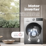 thumbnail of EVVO Lavadora 11 kg carga frontal Nova 11, 1350 rpm, Clase energética A, Motor Inverter, tambor diamante ePROTECT, 14 programas, Blanco