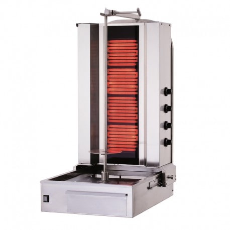 Shoarma Kebab vitro électrique - 40-60 kg - Sofraca