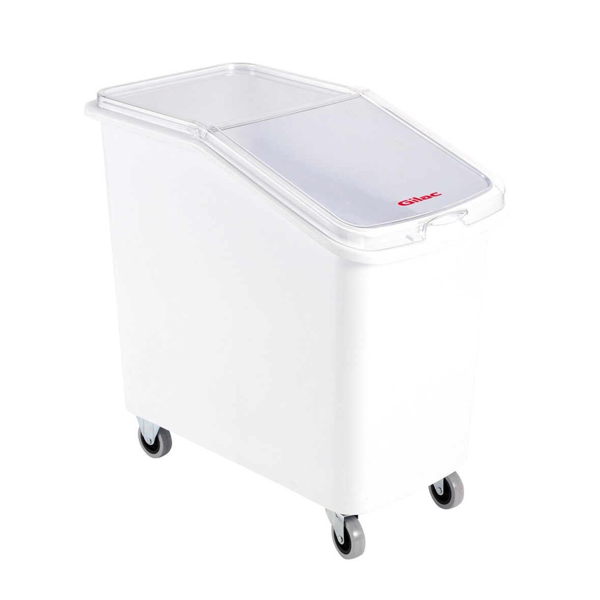 GILAC Bac à ingrédients 100 L + couvercle - chape inox - Blanc G134631