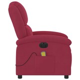 thumbnail of vidaXL Massagesessel Elektrisch Weinrot Samt