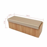 thumbnail of Bistro-Sitzbank Hocker Esszimmerstuhl Couch Bistro-Sitzbank Sofa Gewerbliche Möbel 120*45cm