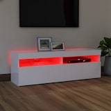 thumbnail of vidaXL TV-Schrank mit LED-Leuchten Weiß 120x35x40 cm