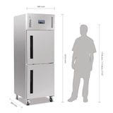 thumbnail of Armadio refrigerato negativo Polar GN 2/1 600L con 2 porte