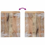 thumbnail of Helloshop26 - Mobiletto da bagno sospeso 38 x 33 x 48 cm design minimalista legno di mango bianco naturale 02_0057850