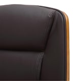 thumbnail of Silla de oficina Yankton Nogal/marrón