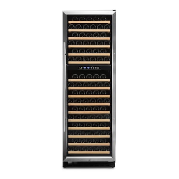 Vinobox Cave à vin 168 Grand Cru 2T Inox, encastrable ou freestanding, 2 zones de température