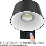 thumbnail of Applique solare nera 5,26 W 1000 Lm LED Angolo di illuminazione 120° Wireless Smart IP54 ASLO