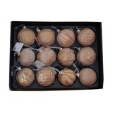 thumbnail of 12 Glas-Weihnachtsbaumkugeln 8cm Christbaumschmuck Weihnachtsdeko Baumschmuck