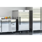 thumbnail of METRO PROFESSIONAL Carro caliente para banquetes GBT11021, acero inoxidable, 81.5 x 89.5 x 137.5 cm, GN 2/1, plateado