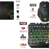 thumbnail of Pack gaming Clavier, Souris et tapis PRO-MK5 rétro éclairé RGB - Souris 7 boutons 6200 dpi - Clavier Semi-méca