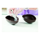 thumbnail of Decora stampo uovo di pasqua con colata, policarbonato 1 cavità, gr 250, mm 163 x 230