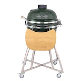 thumbnail of Tarrington House Kamado houtskoolbarbecue Naggado, Ø 47 cm, Divide & Conquer kooksysteem, opbergtafel, verrijdbaar, keramisch/roestvrij staal, groen