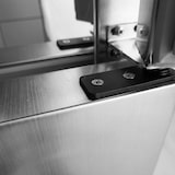 thumbnail of Romux® Gefrierschrank mit 2 Türen 68 cm mit Umluftkühlung | Gastro Gefrierschrank aus Edelstahl mit 430 L Kapazität - 3 Einlegeböden und 230 W