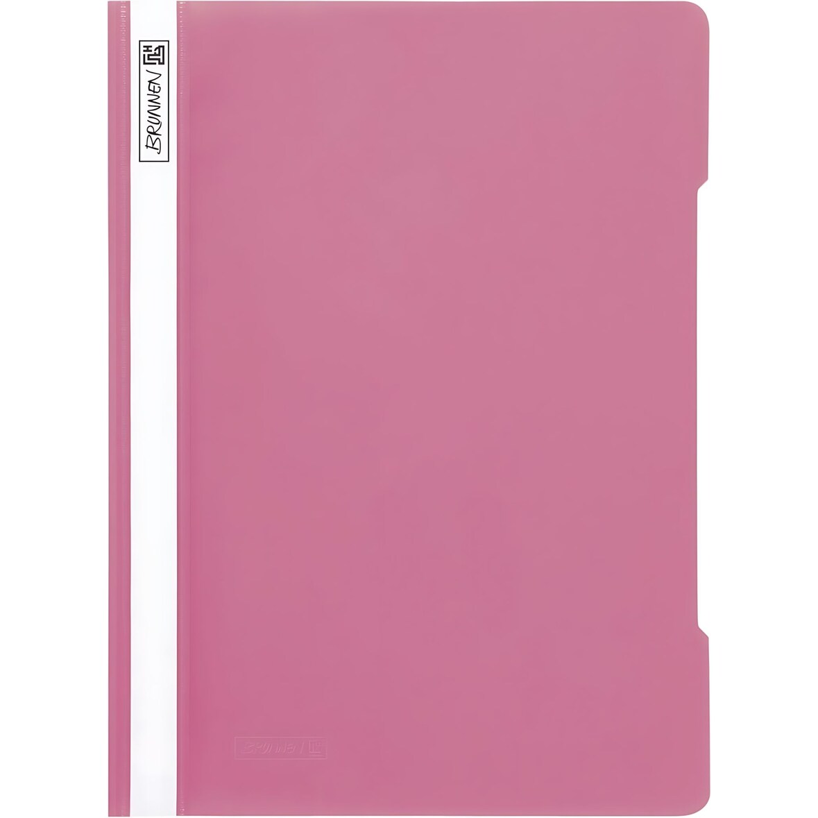 BRUNNEN Plastik Schnellhefter A4 PP eosin