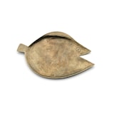 thumbnail of Bazar Bizar Dienblad van messing 18x12x1 cm goud