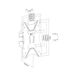 thumbnail of KIMEX - Soporte de pared Giratorio/Inclinable para TV 23"-42"