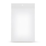 thumbnail of Lot de 500 Sachets plastiques à fermeture ZIP 100x150mm avec trou de suspension