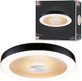 thumbnail of Paulmann LED Deckenleuchte Volea IP44  3000K 1300lm / 0lm 230V 4W / 18,5W dimmbar Schwarz#Gold 71180