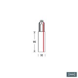 thumbnail of LTS Licht&Leuchten Endeinspeisung ST-A F/PE-R/9001 WS 660263