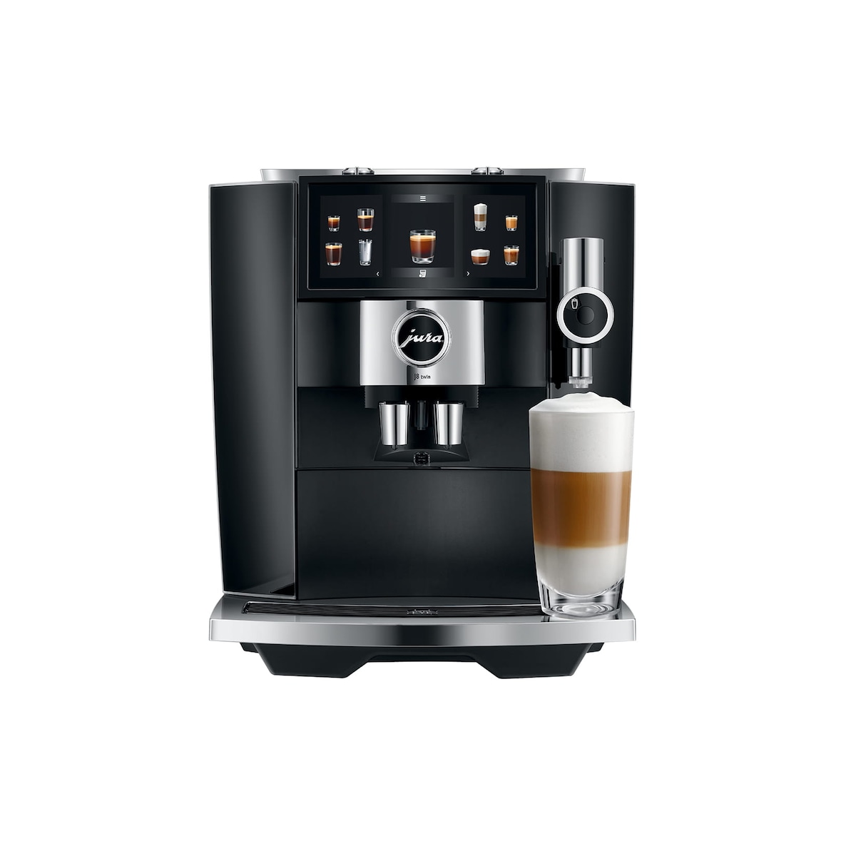 Jura - Macchina del caffè J8 Twin Diamond Black