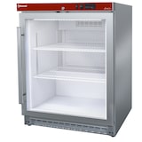 thumbnail of Frigorífico ventilado, puerta de vidrio, 150 litros. acero inoxidable