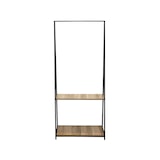 thumbnail of Metallgarderobe Dreieckige mit 2 Regalen Osto 150x64x40cm 7house