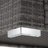 thumbnail of Rattan Lounge mit Aluminiumgestell München inkl. Bezüge in 2 Farben  
1