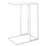 thumbnail of Table d'appoint Blanc 40x30x59 cm Bois d'ingénierie Modèle Concorde Chic