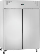 thumbnail of Bartscher Kühlschrank KGN2-212, 1485 x 835 x 2050 mm (BxTxH), steckerfertig - 230 V, fahrbar