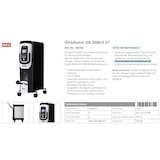 thumbnail of Güde Ölradiator OR 2000-9 DT Radiator 2000W 3 Heizstufen 85192