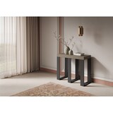 thumbnail of Itamoby Consolle allungabile 90x40/196 cm Sintesi Small Premium Tortora telaio Antracite